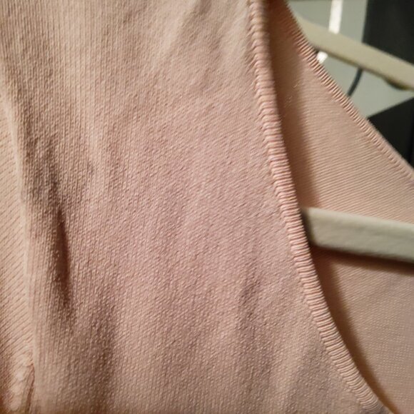 NWT LAUREN Ralph Lauren Size XXL Pale Pink Knit Dress - Picture 6 of 7